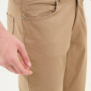 Slim Fit Light Brown Jeans