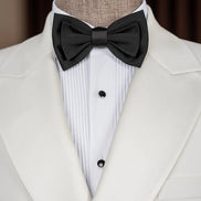 White Double Breasted Peak Lapel Tuxedo
