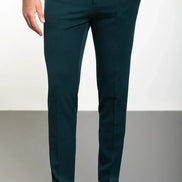 Dark Green Wool Pants