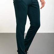 Emerald Green Mens Wool Pants