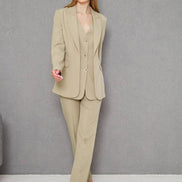 Womens Khaki Suit