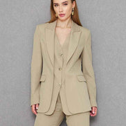 Womens Khaki Suit