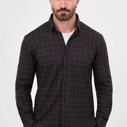 Black Windowpane Shirt