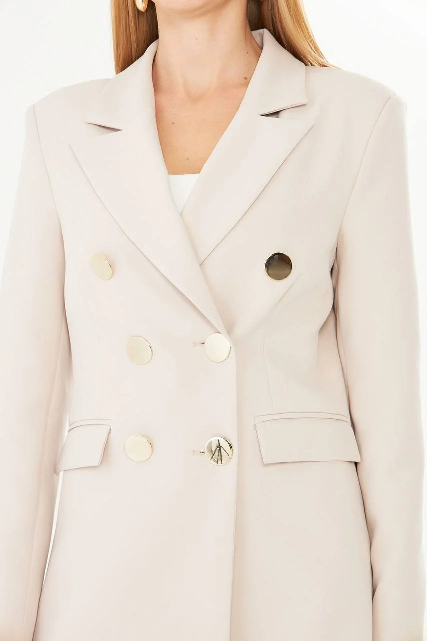 Beige Business Suit for Women