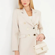 Beige Business Suit for Women