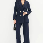 Navy Blue Business Suit for Women