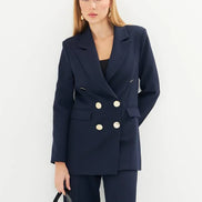 Navy Blue Business Suit for Women