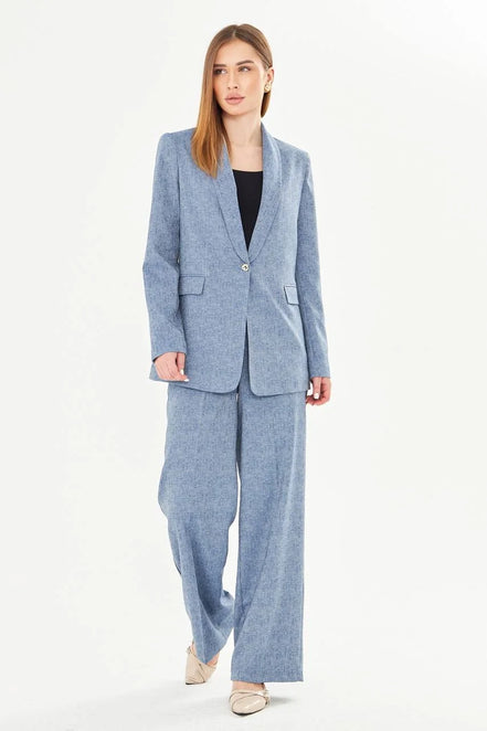 Addison Women's Slim Suit Indigo
