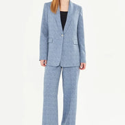 Addison Women's Slim Suit Indigo