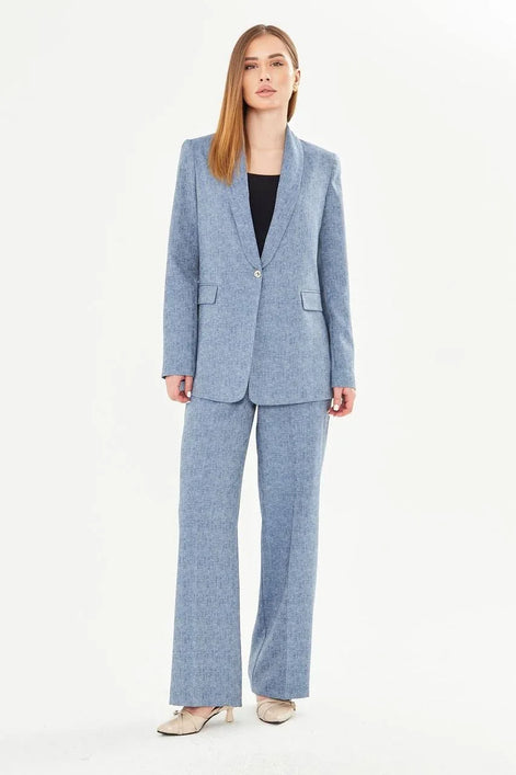 Addison Women's Slim Suit Indigo