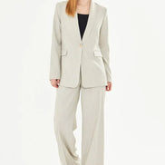 Women's Slim Suit Light Beige