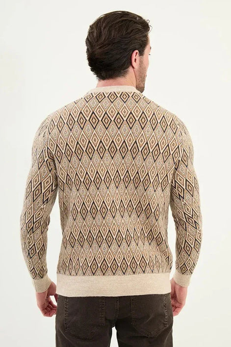 Ames Men's Wool Crewneck Sweater