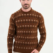 Ames Cotton Crewneck Sweater Rust