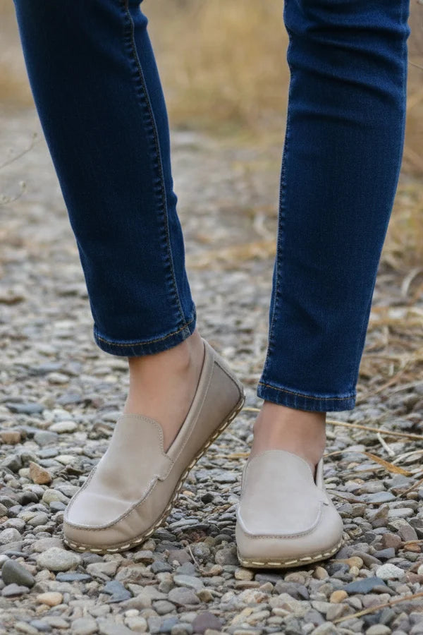 Barefoot Beige Moccasins