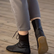 Barefoot Black Ankle Boots for Women