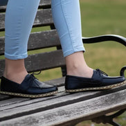 Women Black Boat Shoes