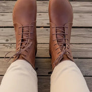 Barefoot Women's Brown Ankle Boots