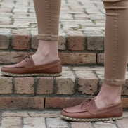 Women Brown Boat Shoes