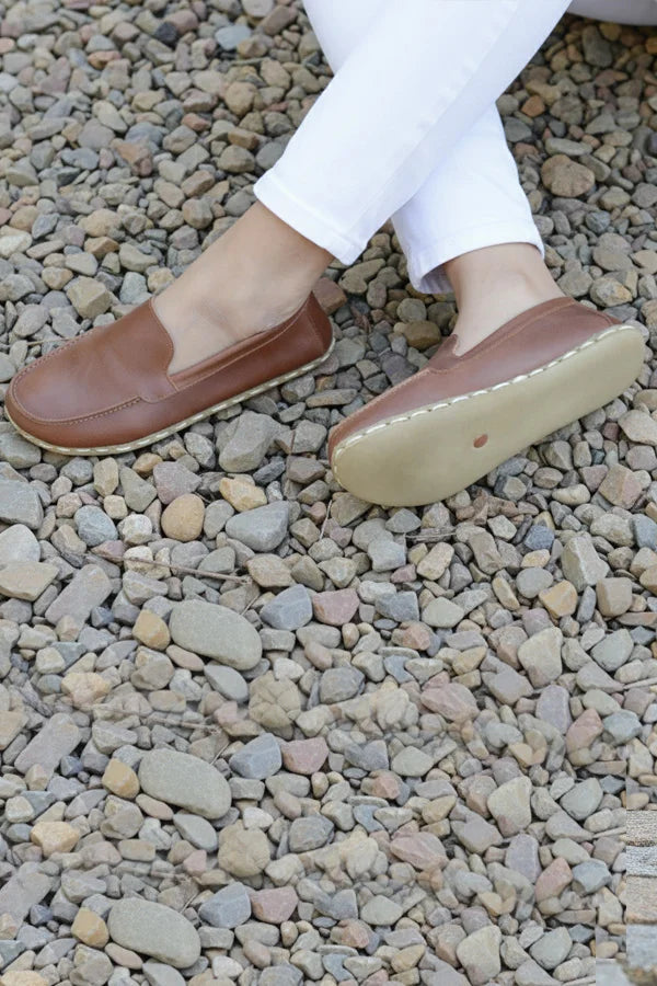 Barefoot Brown Moccasins 