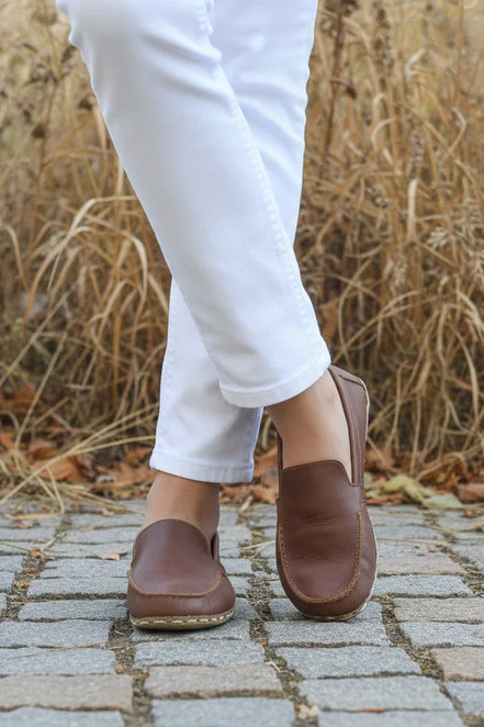 Barefoot Brown Moccasins