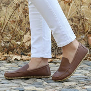 Barefoot Brown Moccasins