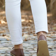 Barefoot Brown Leather Loafers