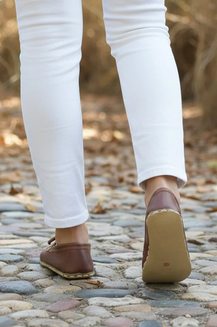 Barefoot Brown Leather Loafers
