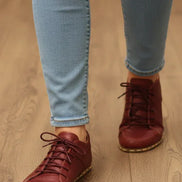 Barefoot Burgundy Sneakers for Women