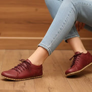 Barefoot Burgundy Red Sneakers
