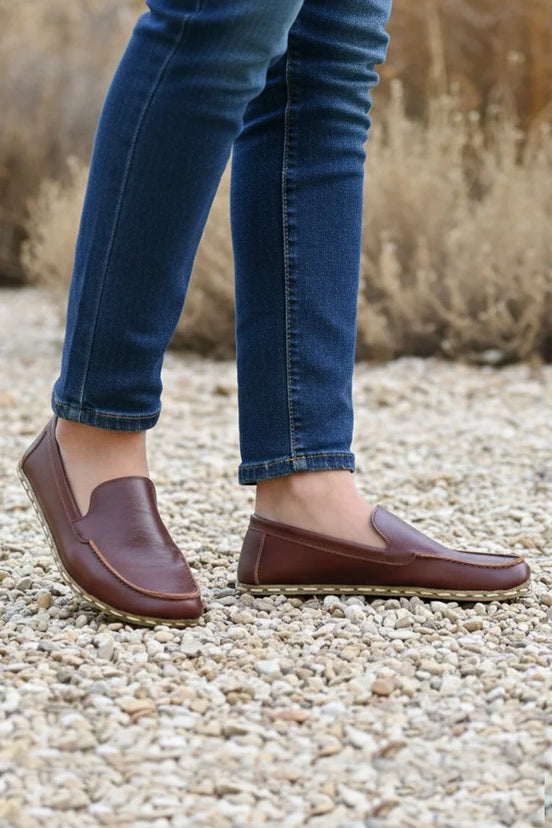 Barefoot Classic Brown Leather Loafers