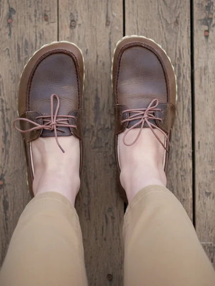 Barefoot Coffee Boat Shoes