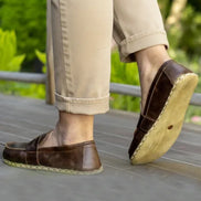 Barefoot Coffee Brown Penny Loafers for Women