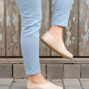 Barefoot Women's Beige Ballet Flats