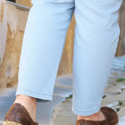 Barefoot Cross Coffee Ballet Flats