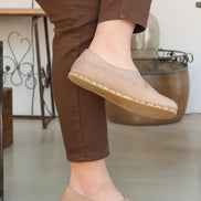 Barefoot Light Brown Ballet Flats