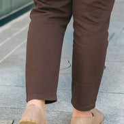 Barefoot Cross Light Brown Ballet Flats for Women