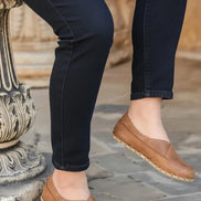 Barefoot Women's Matte Brown Ballet Flats