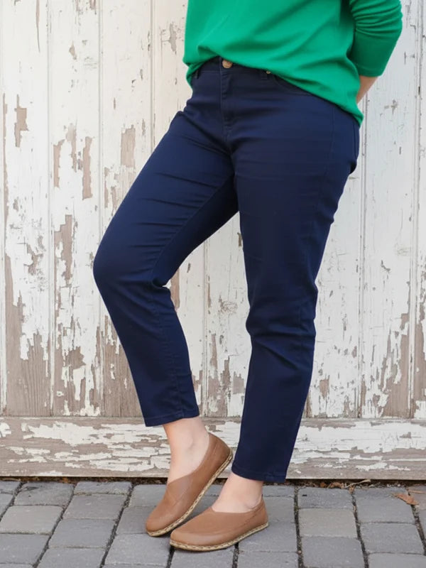 Barefoot Cross Matte Brown Ballet Flats