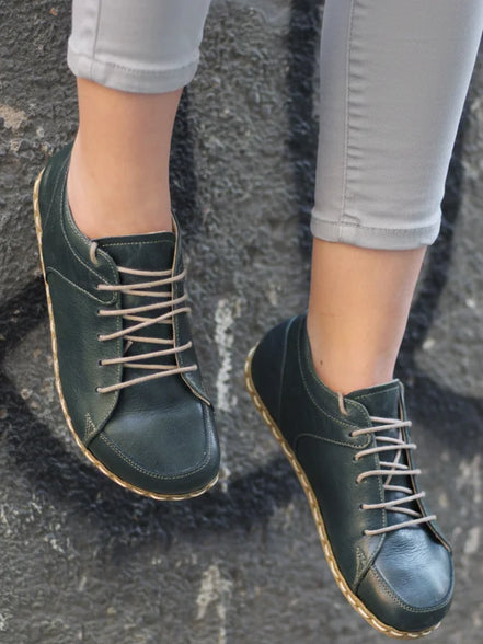 Barefoot Dark Green Sneakers for Women