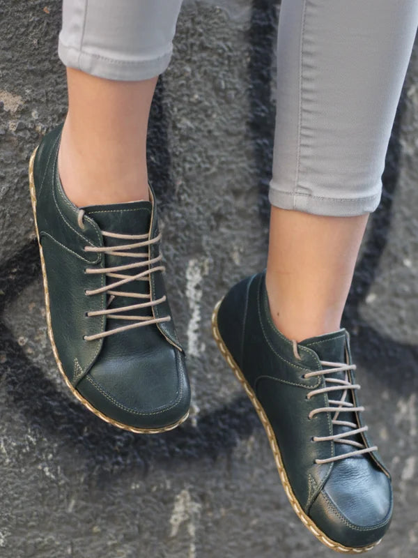 Barefoot Dark Green Sneakers for Women