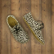 Barefoot Earthing Women's Dalmatian Print Oxford Shoes