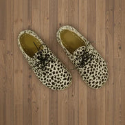 Barefoot Earthing Dalmatian Print Oxford Shoes for Women