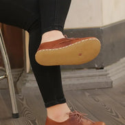 Barefoot Women's Brown Oxford Shoes