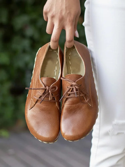 Women's Brown Oxford Shoes