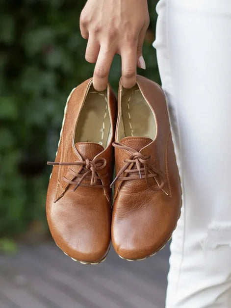 Women's Brown Oxford Shoes