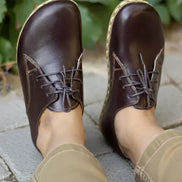 Barefoot Women Dark Brown Oxford Shoes