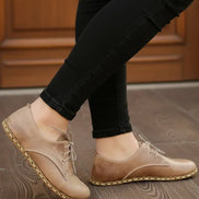 Barefoot Grounding Light Brown Oxford Shoes