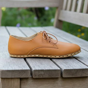 Barefoot Women Orange Oxford Shoes