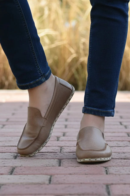 Barefoot Matte Brown Moccasins