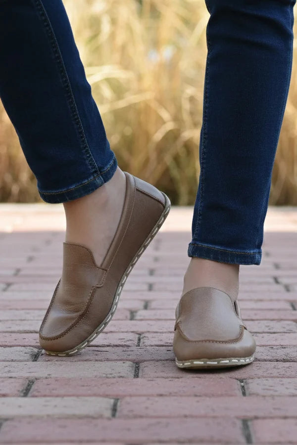 Barefoot Matte Brown Moccasins
